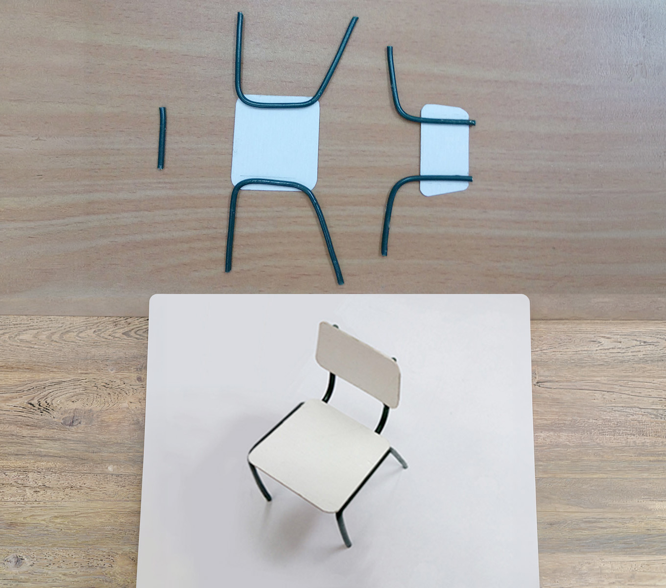 Students building hands-on projects with technology and materials